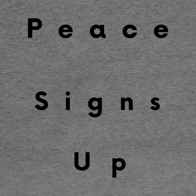 Peace Signs Up! by WanderlustMoonDuo